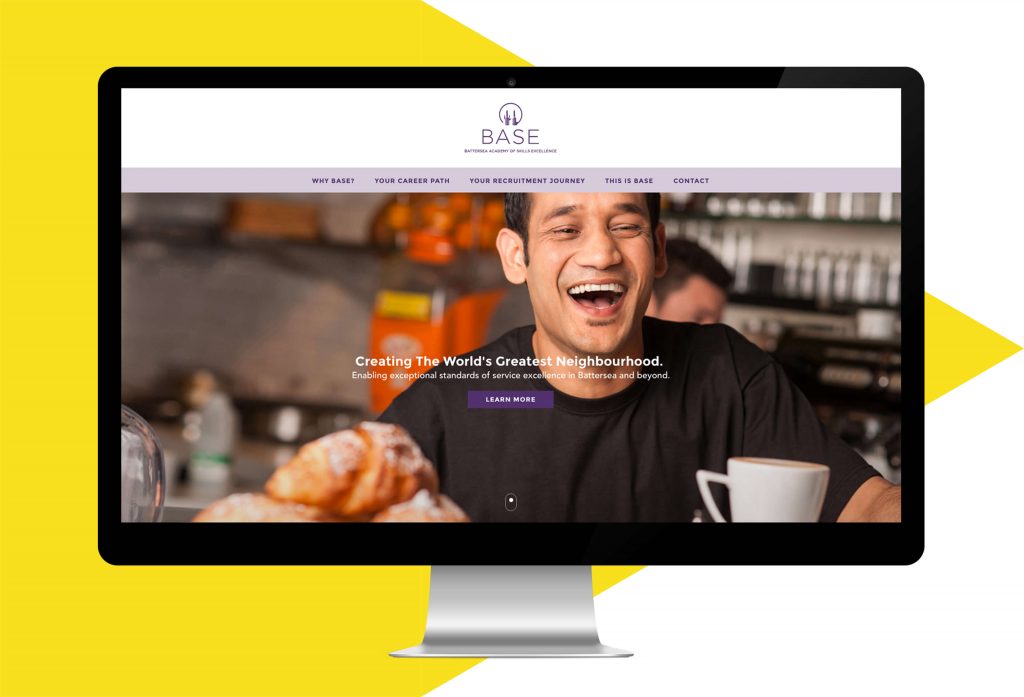 Website for Battersea Academy of Skills Excellence