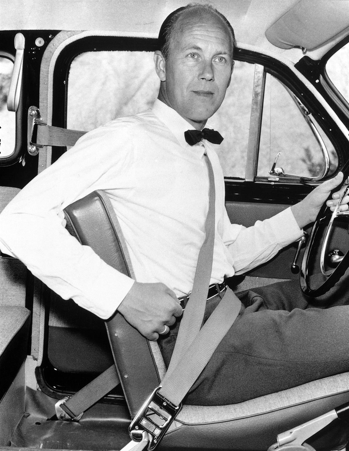 Nils Bohlin Inventor of the Volvo 3-point safety belt