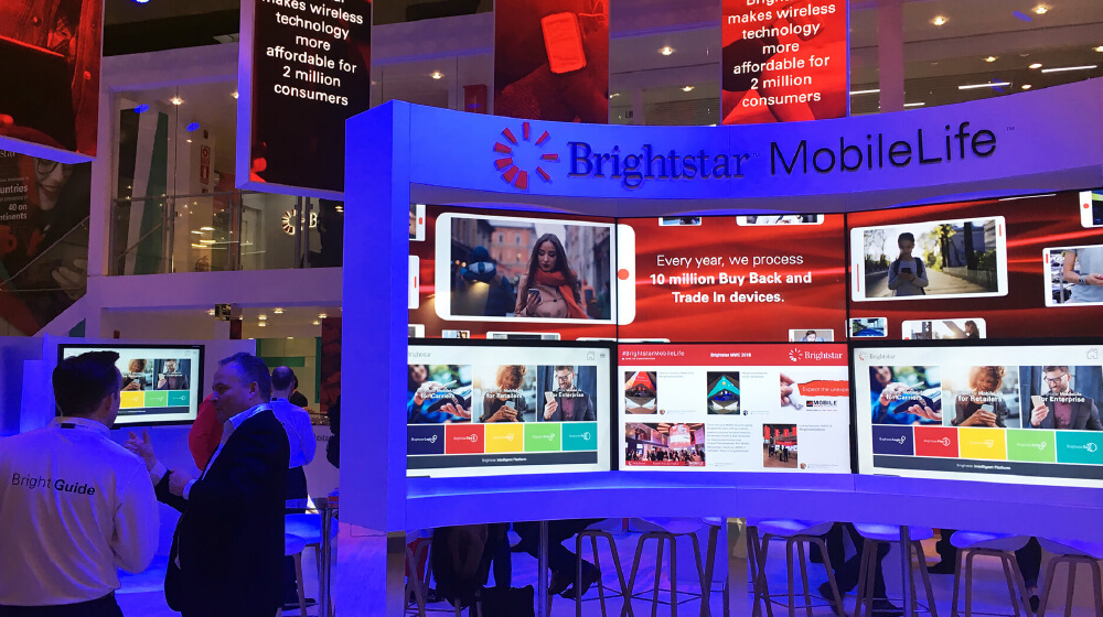 Brightstar MWC 2018 Stand