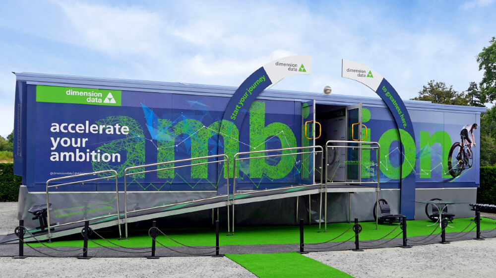 Modile Customer Experience Centre for Dimension Data