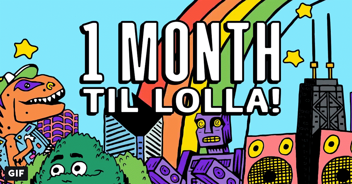 Lollapalooza festival countdown