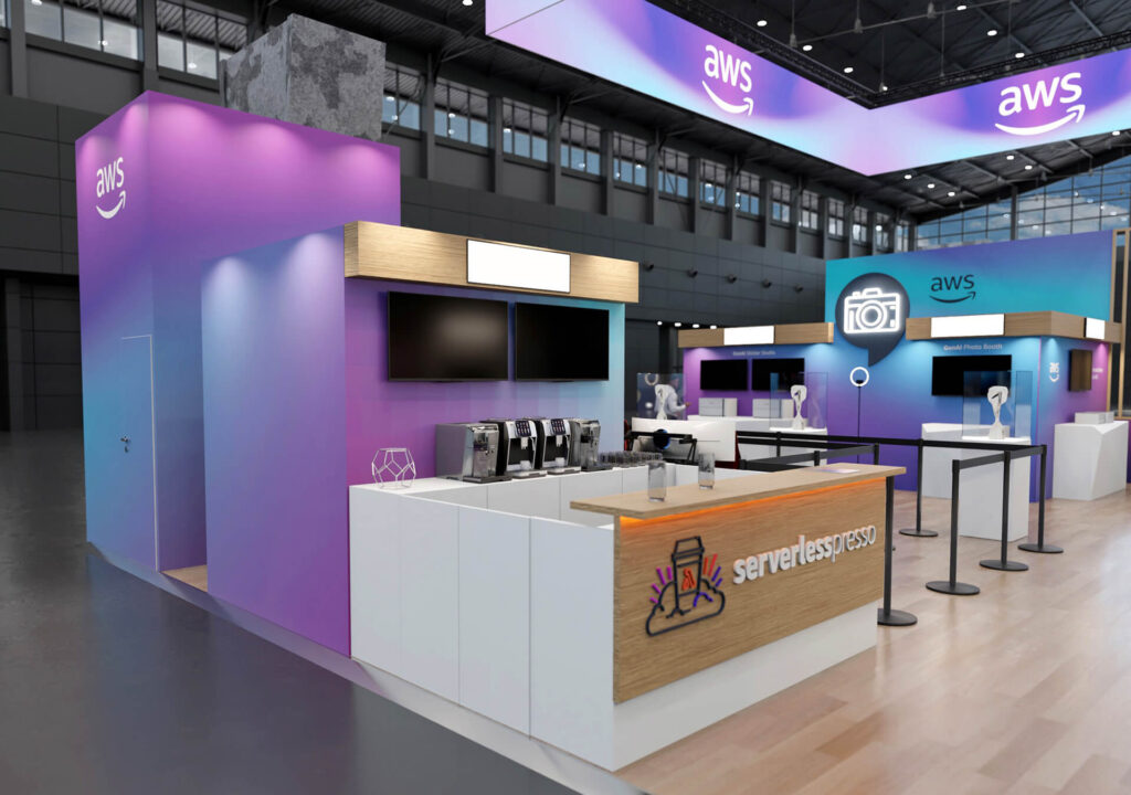 AWS VivaTech 2025 Stand Render
