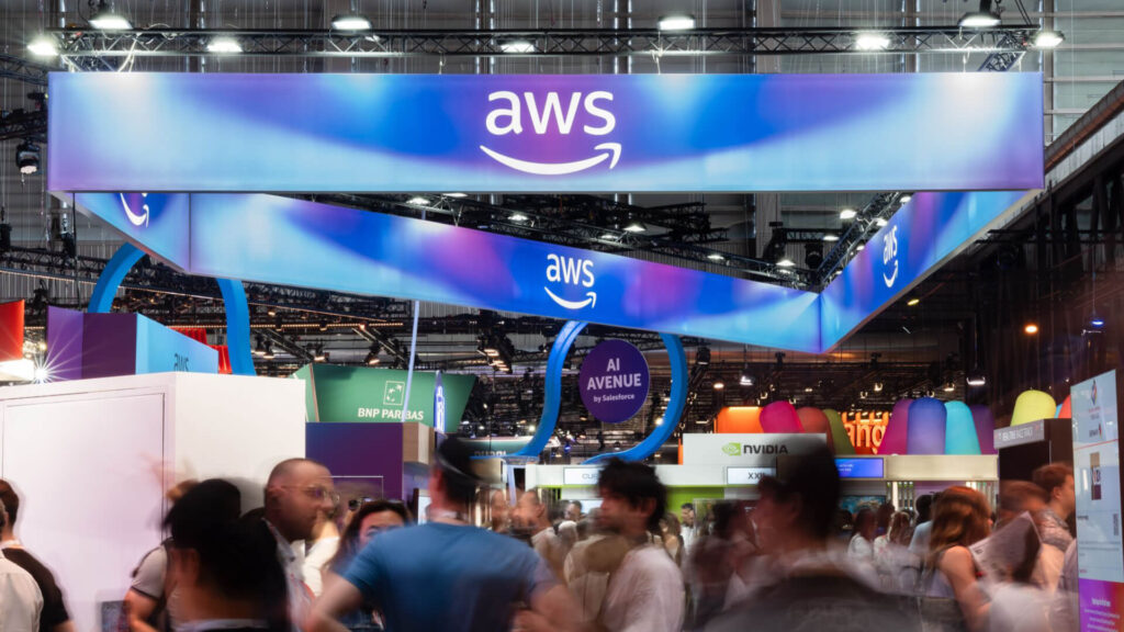 AWS VivaTech 2025 Booth